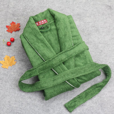 

Xinmeishu cotton bathrobe hotel bathrobe autumn&winter towel material pajamas men&women couples robe adult long bathrobe soft drinking indoor&outdoor swimming hot spring clothes