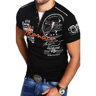 

Mens Fashion Personality Cultivating Short-sleeved Shirt XS-4XL