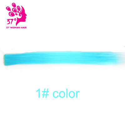 

16"40cm Clip In for Hair Extensions Fashion straight Long Synthetic Hair Extension