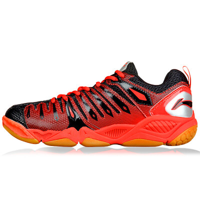 

Li-Ning Men's Portable Wear-Resisting Badminton Shoes Li Ning Anti-Slippery Damping Lace-Up Outdoor Sports Sneakers