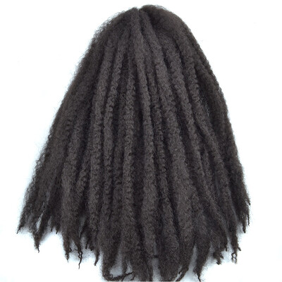 

Chorliss Kinky Twist Braiding Hair Extensions 18Inch 100g 6 pcslot Synthetic Ombre Crochet Hair