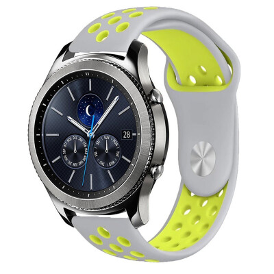 

Gear S3 Sport Band, Soft Silicone Band Replacement Strap for Gear S3 Frontier and Gear s3 Classic