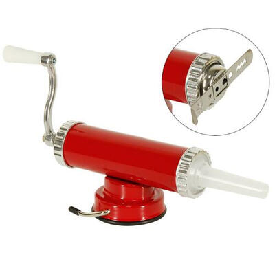 

2 in one Hand Operated Sausage Meat Stuffer With Suction Base Homemade Cookie Press Mold&Sausage Filling machine
