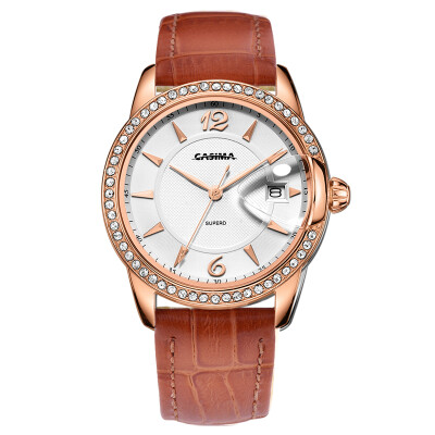 

CASIMA luxury brand womens watches Fashion casual ladies quartz wrist watch women leather waterproof relojes mujer