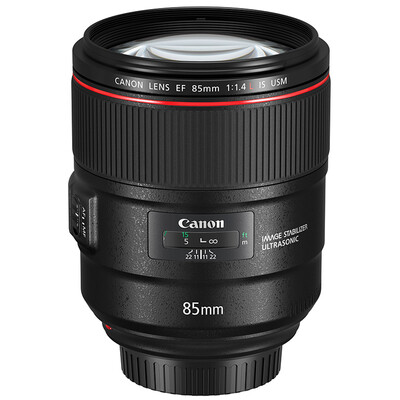 

Canon EF 85mm f / 1.4L IS USM Середина телеобъектива