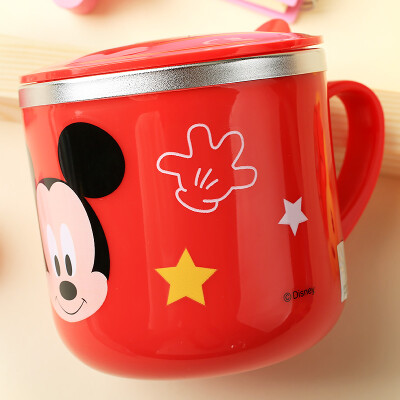 

Disney Baby Insulation Cup Baby Single Handle Training Питьевая чашка для чашки 290ML HM1623M Mickey Red