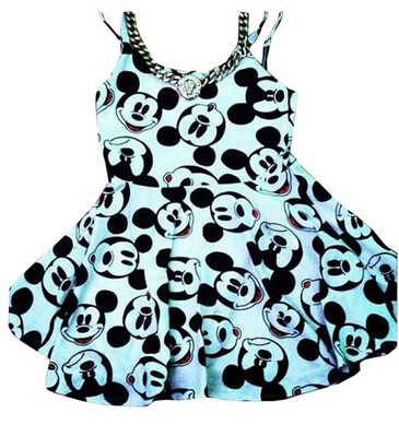 

Lovaru ™new design 2015 fashion printing mini dress party and club sexy dress Sleeveless v-neck design