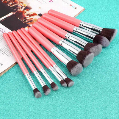 

10pcs Professional Cosmetic Makeup Brushes Set Foundation Eyeshadow Brush