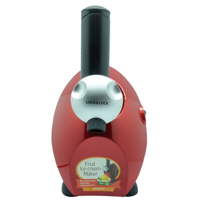 

LOCK & LOCK ELDM-215P Pure fruit making ice cream machine ice cream machine - red