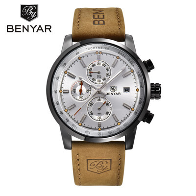 

BENYAR Fashion Chronograph Sport Mens Watches Top Brand Luxury Quartz Watch Reloj Hombre 2017 Clock Male hour relogio Masculino