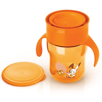 

Philips new An Yi British brand AVENT natural sipping cup 9 oz 260ml more than 12 months baby for orange purple SCF782 30