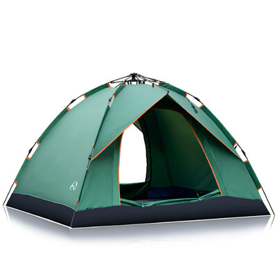 

Chuanfeng two people two-door speed open free to build a spring tent travel camping lazy tent CF-3010