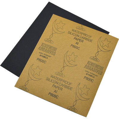 

Kraft Weir Waterproof Oil Sandpaper Dry&Wet 800 mesh 230280mm 10 pieces YS2783