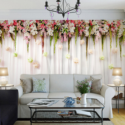 

Custom Photo Wall Paper 3D European Style Pastoral Non-woven TV Background Large Mural Wallpaper For Bedroom Living Room Wall