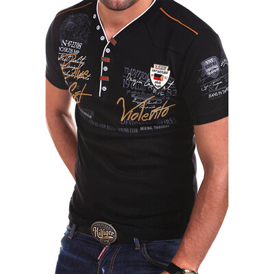 

Mens Fashion Personality Cultivating Short-sleeved Shirt
