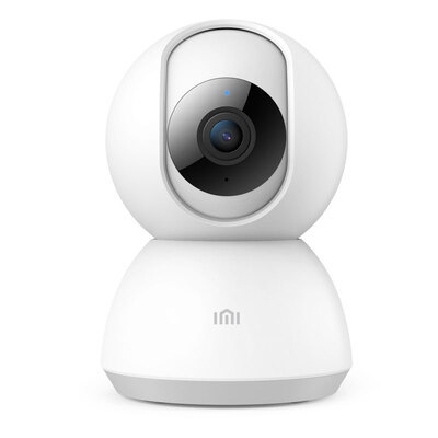 

White Millet Eco Chain Smart Camera PTZ 1080P Wireless WiFi Monitor HD Smart Camera Indoor 360° Infrared Night Vision Camera Millet Eco Chain Products