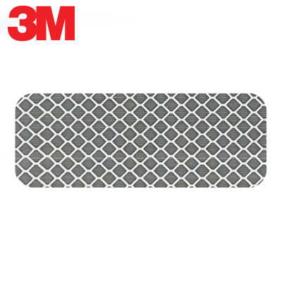 

3M Reflective Universal Safety Warning Scratch Car Sticker Bicycle Electric Car Safety Warning Car Sticker Long 38cm 10 Pieces Diamond White