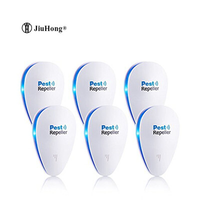 

Ultrasonic Pest Repeller - Electronic Pest Control Plug In For Insect - Home Pest Repellent - Repels most of rodent pests (6 Pack