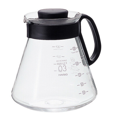 

HARIO Japan imported V60 series of heat-resistant glass No. 01 coffee pot XVD-36B