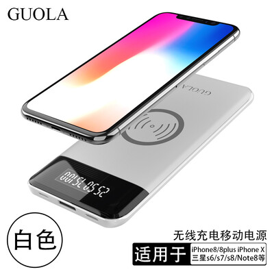 

GUOLA 8000mAh серебро власти банка