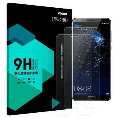 

[2-Pack - покрытие без полноэкранного просмотра] YOMO Huawei nova 2s стальная пленка для мобильного телефона пленочная защитная пленка устойчивая к царапинам вз