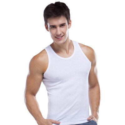 

Antarctic Nanjiren NSJA0660 Single Cotton Men&39s Vest Threaded Vest Bottom Shirt White