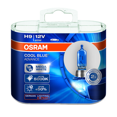 

OSRAM OSRAM halogen upgrade lamp HB3 dazzling blue series 9005CBA color temperature 5000K brightening 50 12V car headlights high beam is subject to vehicle matching results