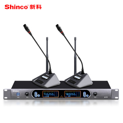 

Shinco U15 U-band Inverter Wireless Microphone Karaoke Stage Speech Microphone School Conference KTV One With Two Microphones