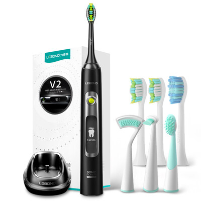

Lebond V2 Sonic Electric Rechargeable Toothbrush black