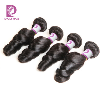 

Peruvian Loose Wave Human Hair 4 Bundles 10"-26" Inches Peruvian Virgin Hair Loose Wave 4 Pcs Unprocessed Virgin Peruvian Hair