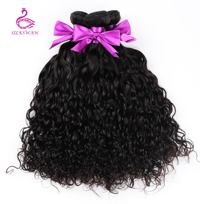 

Silkswan Malaysian Kinky Curly Weave Human Hair Bundles Remy Hair Eextension 8"-28" Natural Color Free shipping