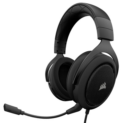 

Американская Corsair (USCORSAIR) HS50 STEREO черного стерео гарнитура шумоподавление съемного микрофона