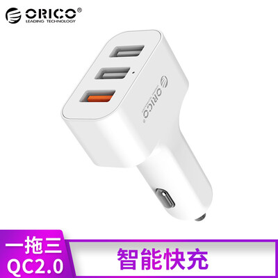 

Orrick Division (ORICO) УЧ-C2 пить вволю стойку автомобиля USB Автомобильное зарядное устройство зарядное устройство телефона интеллектуальное распознавание текущей черный