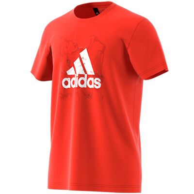 

Adidas adidas TRAIN тренировка бадминтон с короткими рукавами футболки мужчины BK2817 красный код XXXL