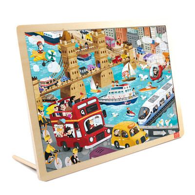 

TOI Wooden Jigsaw Puzzle with Storage tray 244880100pcs for kids