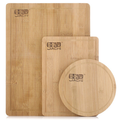 

Jia Chi Nan bamboo cutting board chopping board bone plate board fruit plate baby complementary food set three-piece set (40 * 30cm + 28 * 20cm + Φ20cm)