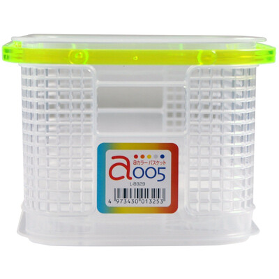 

SANADA imported bathroom multi-purpose storage basket color debris handle basket green L-8929 L-877