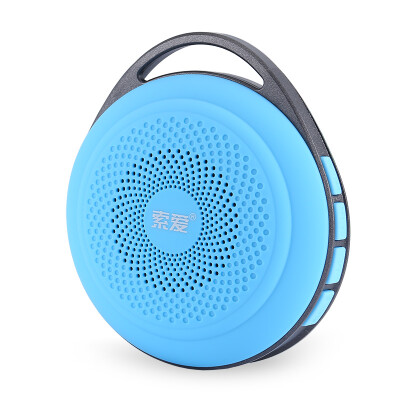 

soaiy S-33 wireless Bluetooth mini speakermusic box blue