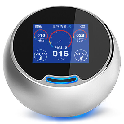 

Green Chi professional air quality PM25 detector smog dust particles temperature&humidity professional tester home indoor laser pm2 5 test instrument tab