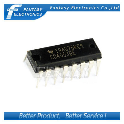

50PCS CD4053BE DIP16 CD4053 DIP new and original IC free shipping