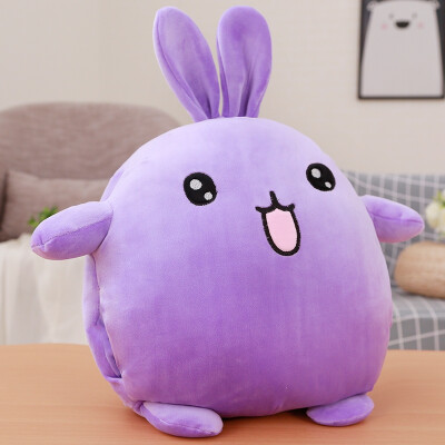 

Cute Plush Rabbit Cushion Pillow Toys Winter Hand Warm Soft Cotton Stuffed Sleeping Pillow Sofa Cushion Office Rest Plush Dolls