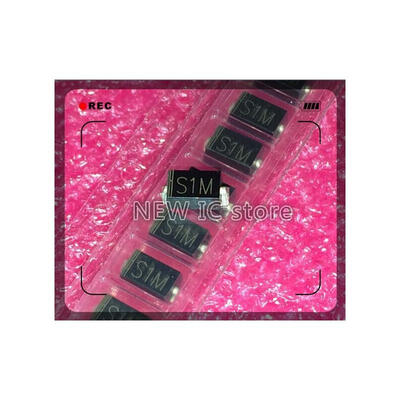 

Free Shipping 2000pcslot SMD rectifier diodes GS1M making S1M SMA DO-214AC new original