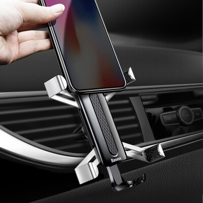 

Baseus Car Phone Holder For iPhone X 8 Samsung S9 Huawei Xiaomi Cell Phone Holder Spiderman Gravity Air Vent Mount Holder Stand