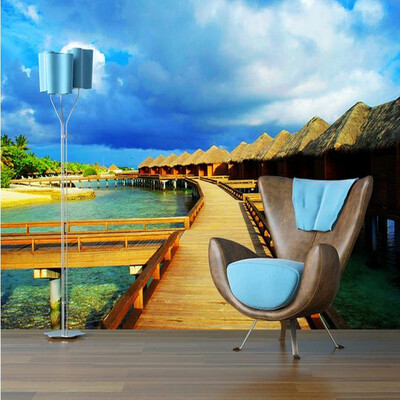 

Custom photo wallpaper minimalist style wallpaper living room wallpaper bedroom 3D non-woven wallpaper mural