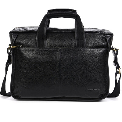 

DANJUE High Quality Genuine Leather Men Handbags Brand Fashion Mens Business Briefcase Bag Big Capacity Men Laptop Bag