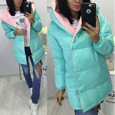 

Lovaru ™ 2017 Зимние женские с капюшоном карманы Outwear с полной рубашкой Повседневная женская крышка для женщин