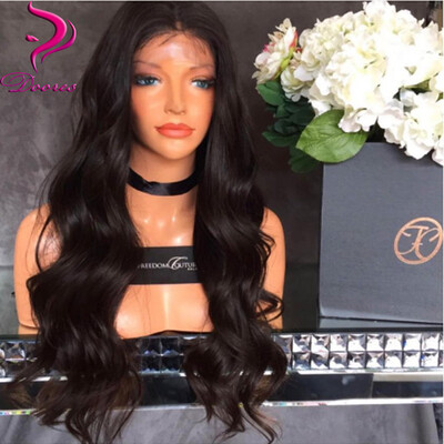 

9A Pre Plucked Glueless Lace Front Human Hair Wigs With Baby Hair Natural Wave Brazilian Hair Wigs For Black Women