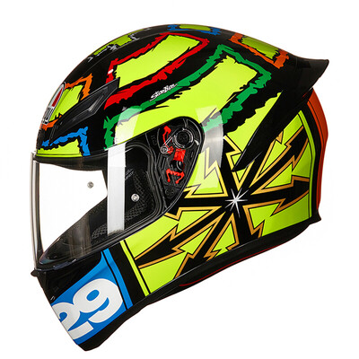 

AGV helmet K1 TOP Four seasons universal wide angle ventilation&ventilation full face helmet running helmet Italy locomotive racing helmet helmet earth wave IANAONE 2013 M