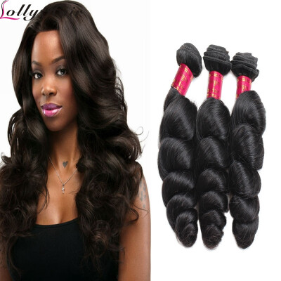 

7A Сорт бразильской свободной волны Virgin Hair 1 Bundles Бразильские волосы Weave Bundles Loose Curl Human Hair Loose Wave Virgin Hair