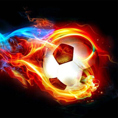 

Cool Color Flame Football 3D Photo Wall Mural Обои Персонализированная настройка Гостиная Спальня Дизайн интерьера Обои